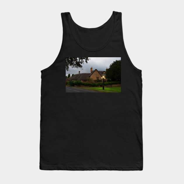 Chipping Campden, The Cotswolds, England at twilight Tank Top by Graz-Photos